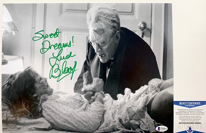 Linda Blair Signed The Exorcist 11x14 Photo A Autograph Regan MacNeil JSA COA