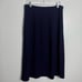 Eileen Fisher 100% Wool Purple Midi Skirt Size Large