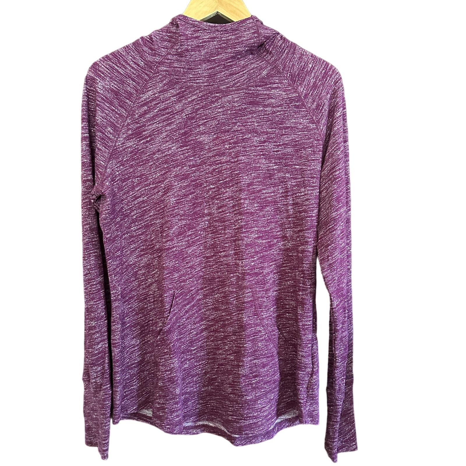 MARMOT | Heather Purple Hooded Light Hoodie | Size Large