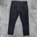 Revtown Jeans Mens 33x26 Black Faded Automic Straight Leg Denim Mid Rise