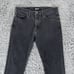 Revtown Jeans Mens 33x26 Black Faded Automic Straight Leg Denim Mid Rise