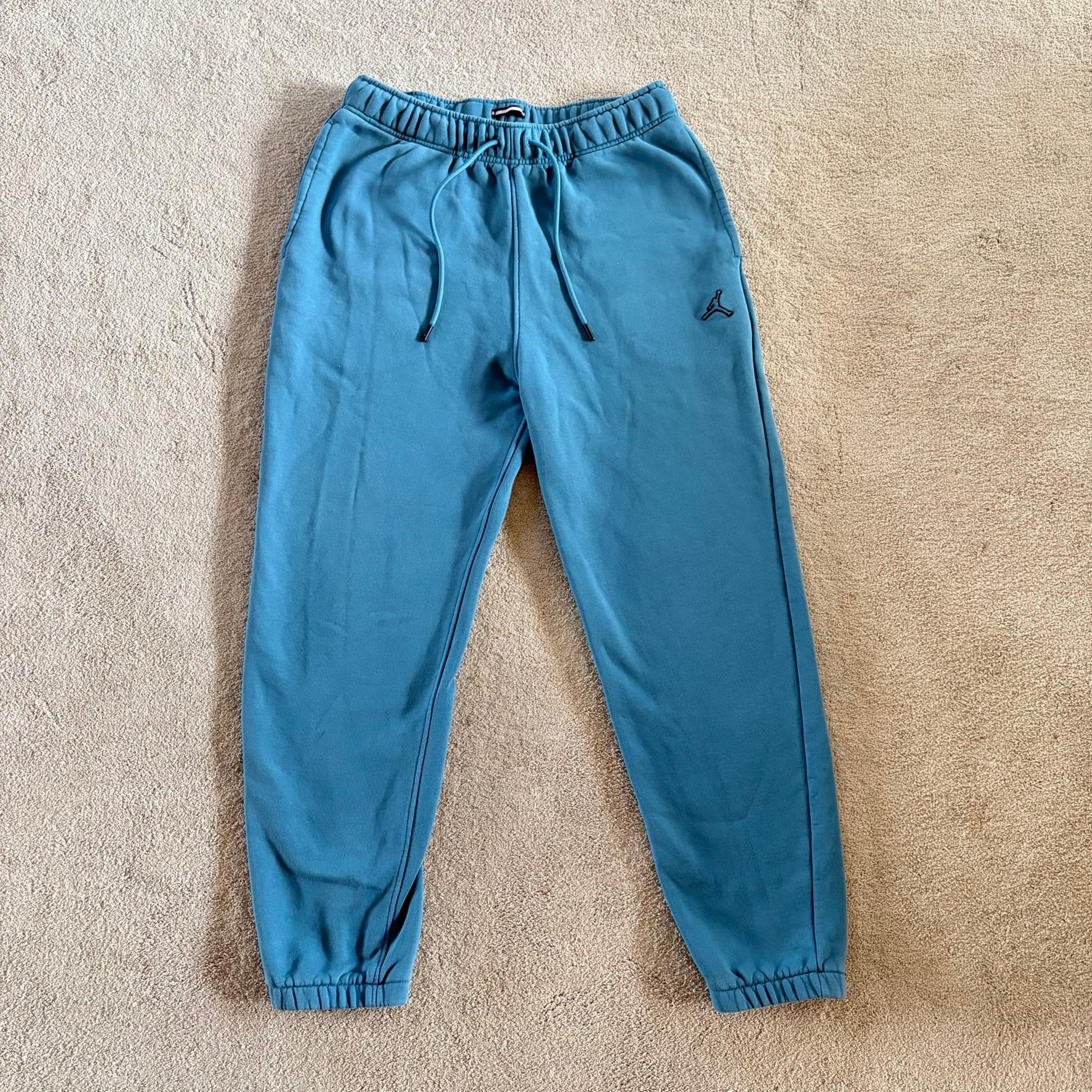 Nike Air Jordan Essentials Fleece Sweatpants Men's L Joggers Blue DA9820-415