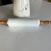 Antique Milk Glass Rolling Pin