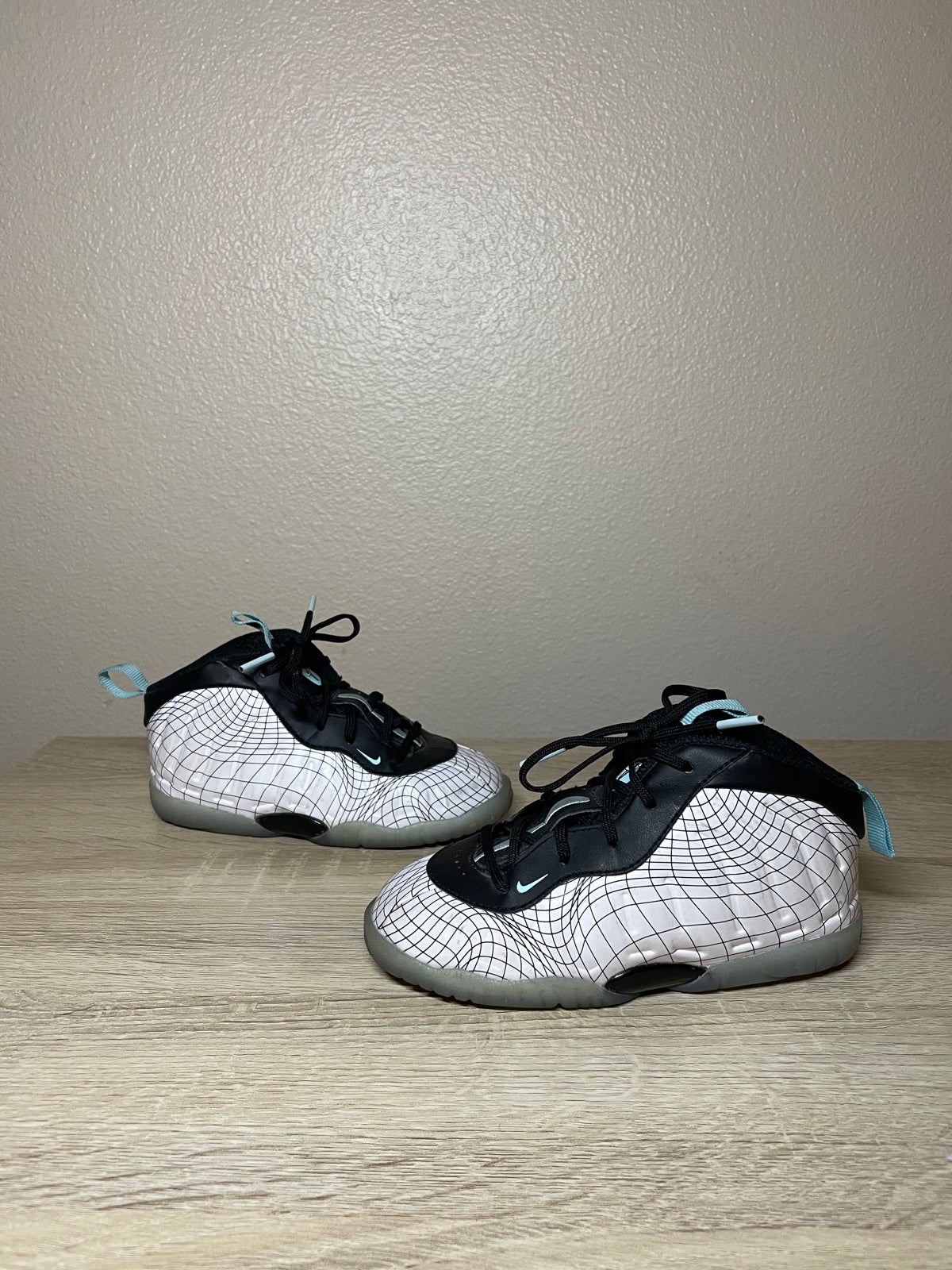 Nike Foamposite One Warped Grid GS toddler 9c