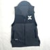 Under Armour Vest Mens Size Small S ColdGear Loose Fit Polyester Black Gray Logo