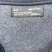 Under Armour Vest Mens Size Small S ColdGear Loose Fit Polyester Black Gray Logo