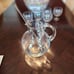 Tiffany & Co. Bloody Mary crystal serving set with pitcher and stirrer