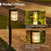 NEW 6Pack Solar Pathway Lights Outdoor,Upgraded Outdoor Solar Lights for Outside