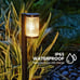 NEW 6Pack Solar Pathway Lights Outdoor,Upgraded Outdoor Solar Lights for Outside