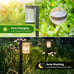 NEW 6Pack Solar Pathway Lights Outdoor,Upgraded Outdoor Solar Lights for Outside