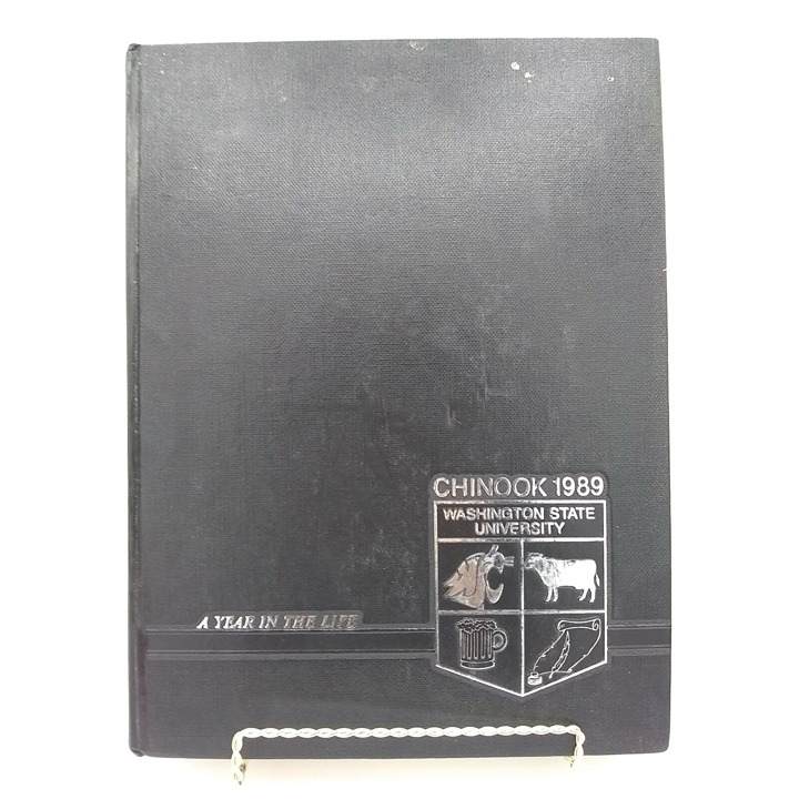 1989 Washington University Yearbook Chinook Pullman, Washington Cougars