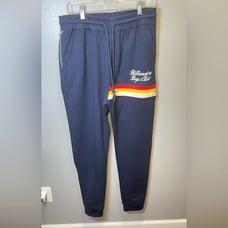 Billionaire Boys Club Men's Crank Sweatpants Navy Size Medium