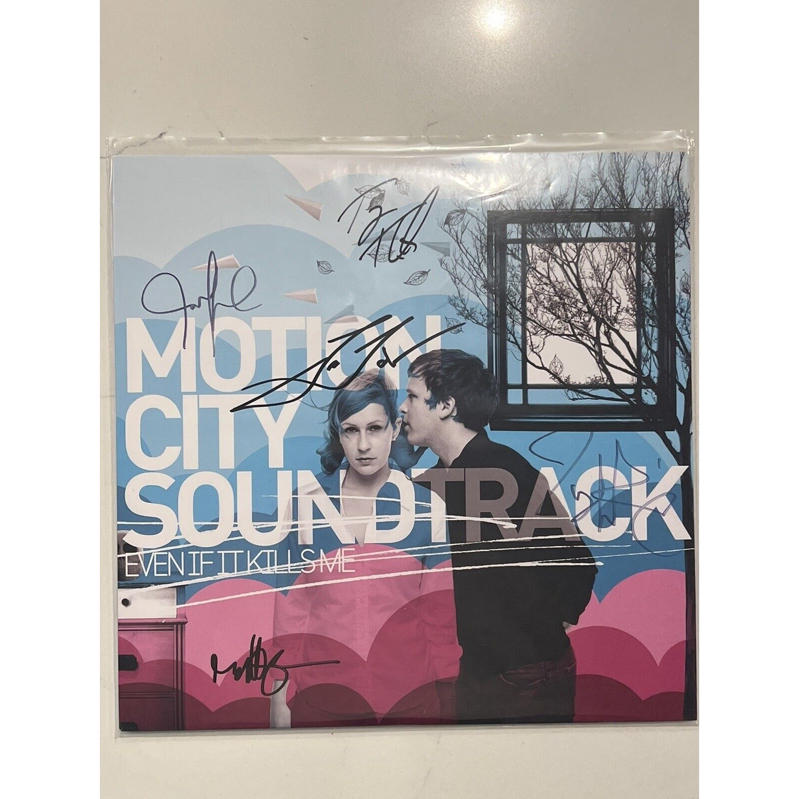 Motion City Soundtrack - Even If It Kills Me (Signed, Colored Vinyl 2LP Record)
