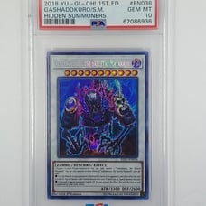 Yu-Gi-Oh! Gashadokuro, the Skeletal Mayakashi By Konami PSA 10