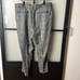 NWT AllSaints Astrid Sparkle Check Trousers, Grey Size 12
