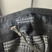 NWT AllSaints Astrid Sparkle Check Trousers, Grey Size 12