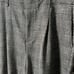 NWT AllSaints Astrid Sparkle Check Trousers, Grey Size 12