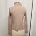 Madewell Donegal Evercrest Turtleneck Sweater in Blush Pink Flecked Coziest Yarn