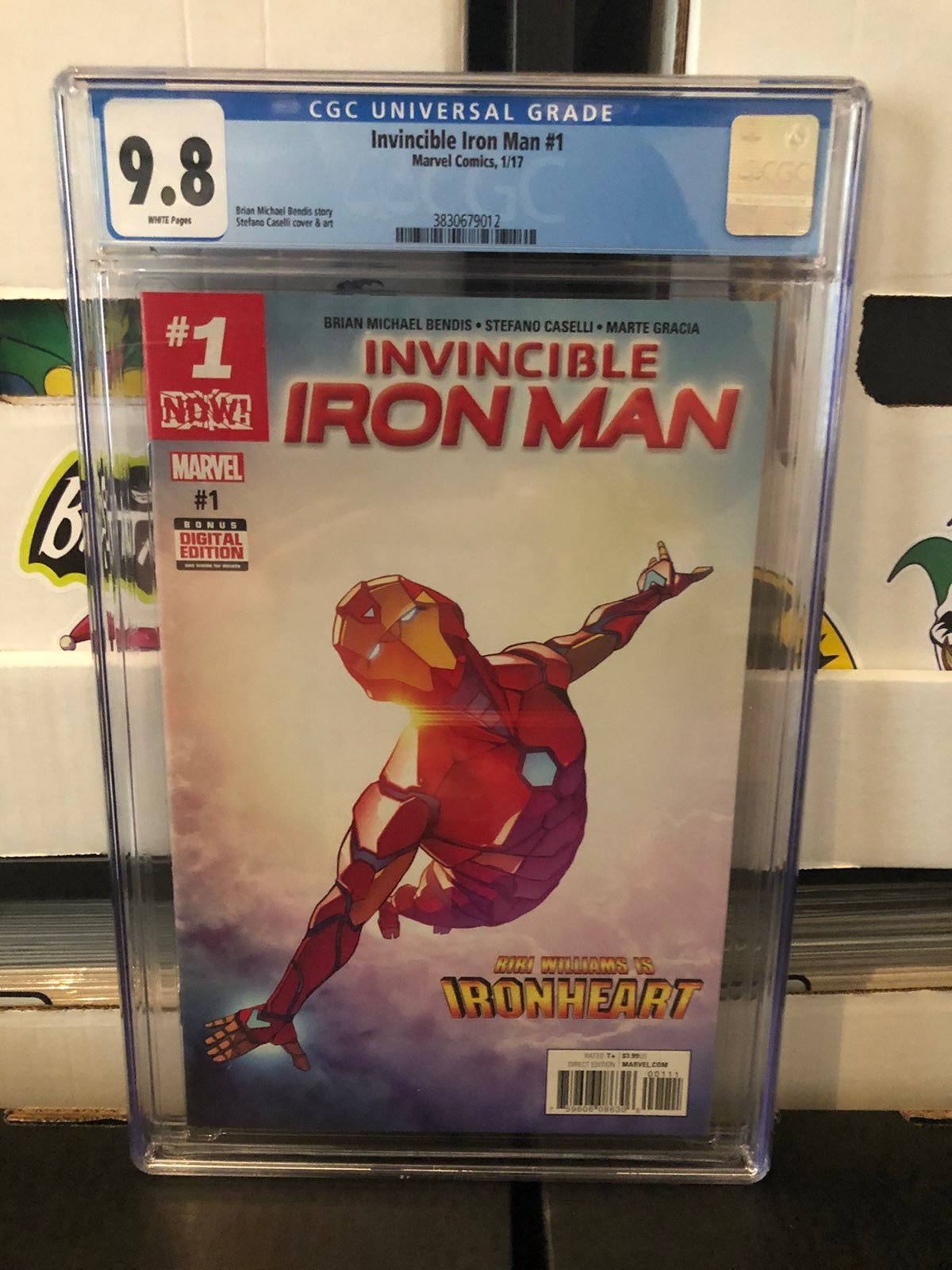 Invincible Iron Man #1 CGC 9.8