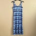 Lilly Pulitzer Size XXS Martins Midi Dress Navy White Sails Stripes Sail Boat
