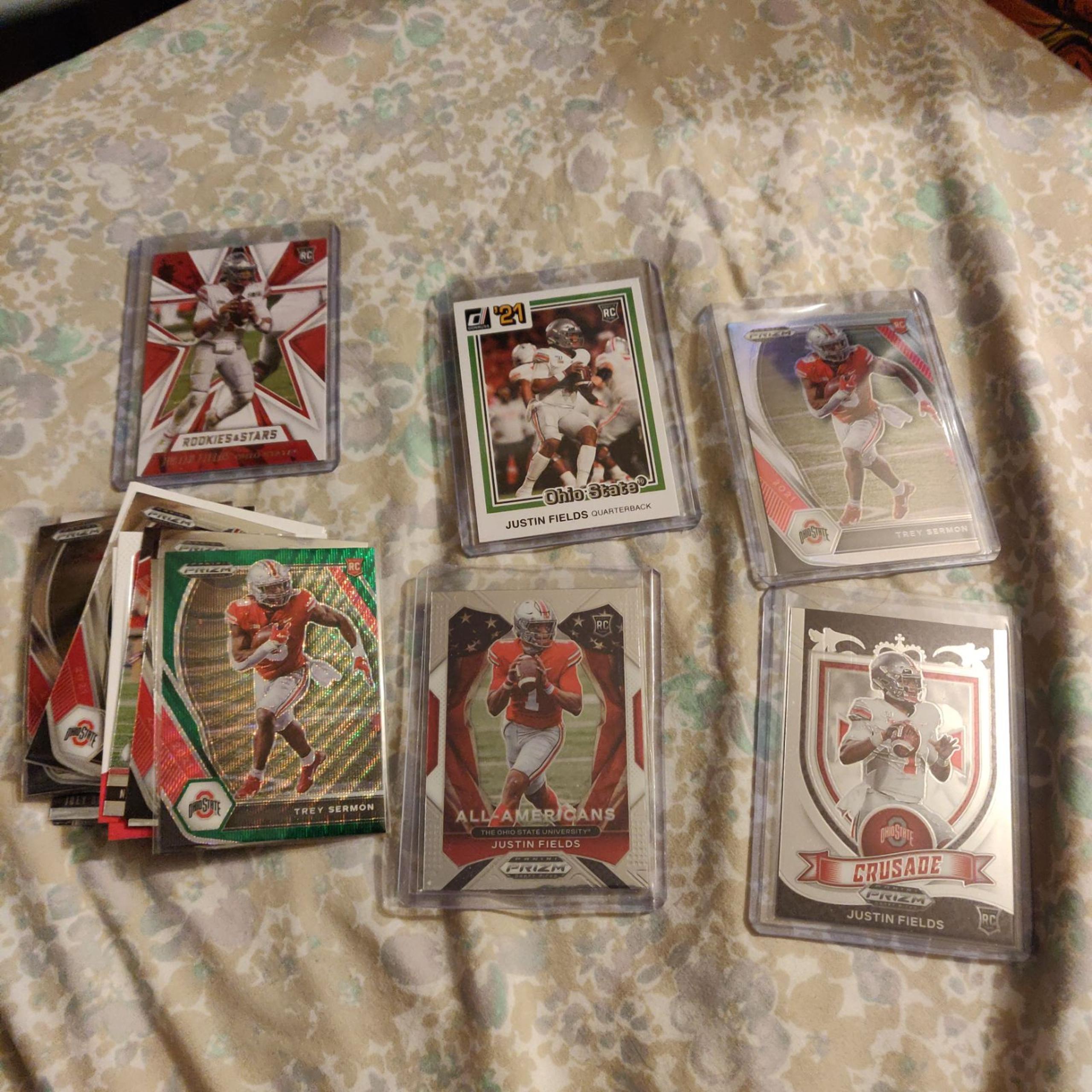 Ohio State University NFLPA trading cards
