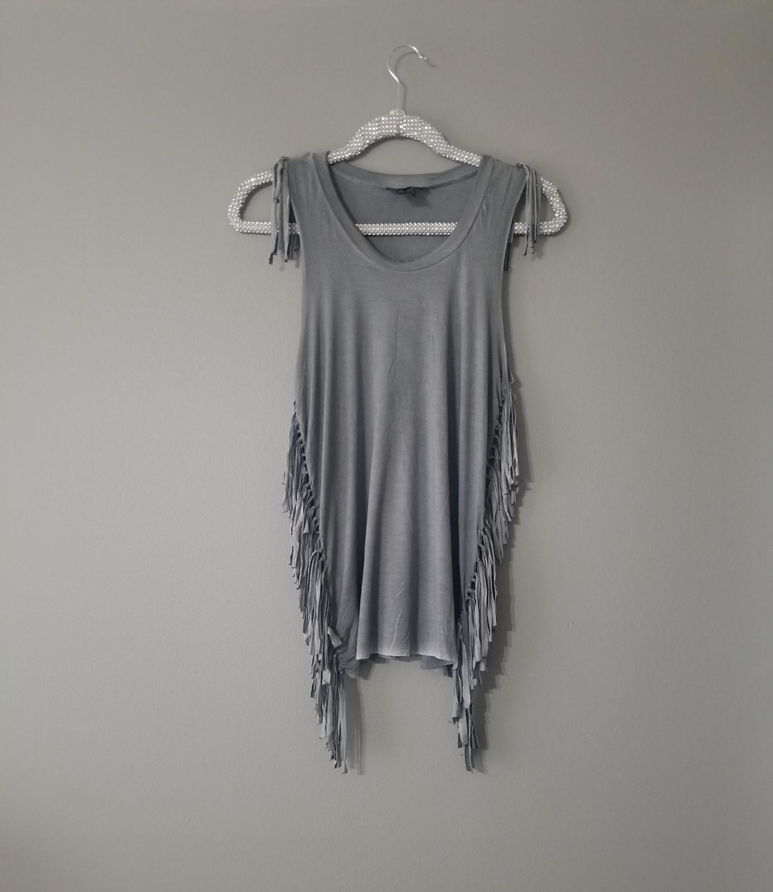 POL gray tank top