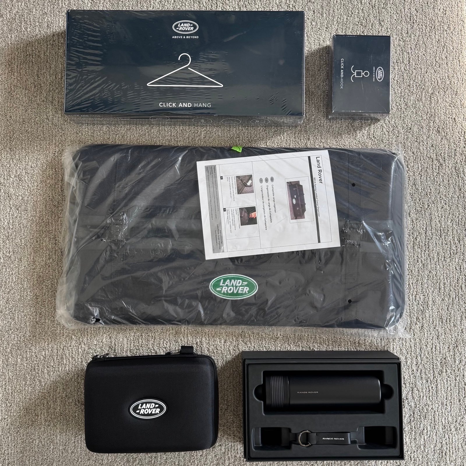 Land Rover accessory package