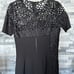 Tahari Black Cocktail Party Dress Size US 6