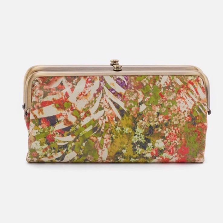 NWT HOBO Lauren Clutch-Wallet IN PRINTED LEATHER