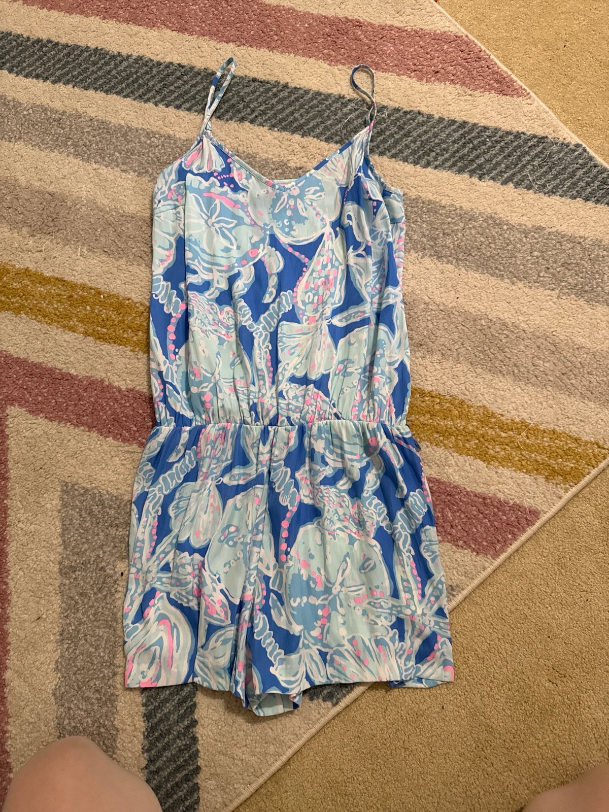 Lily Pulitzer Blue romper