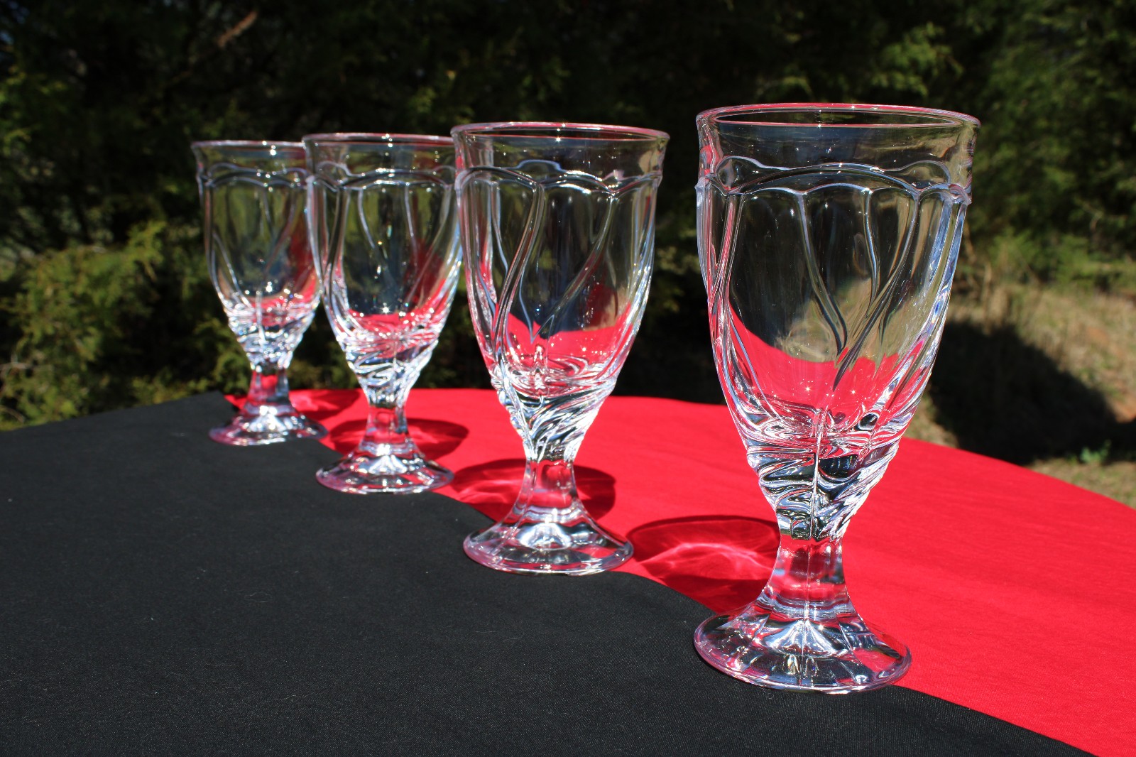 Sweet Swirl Iced Tea Glasses