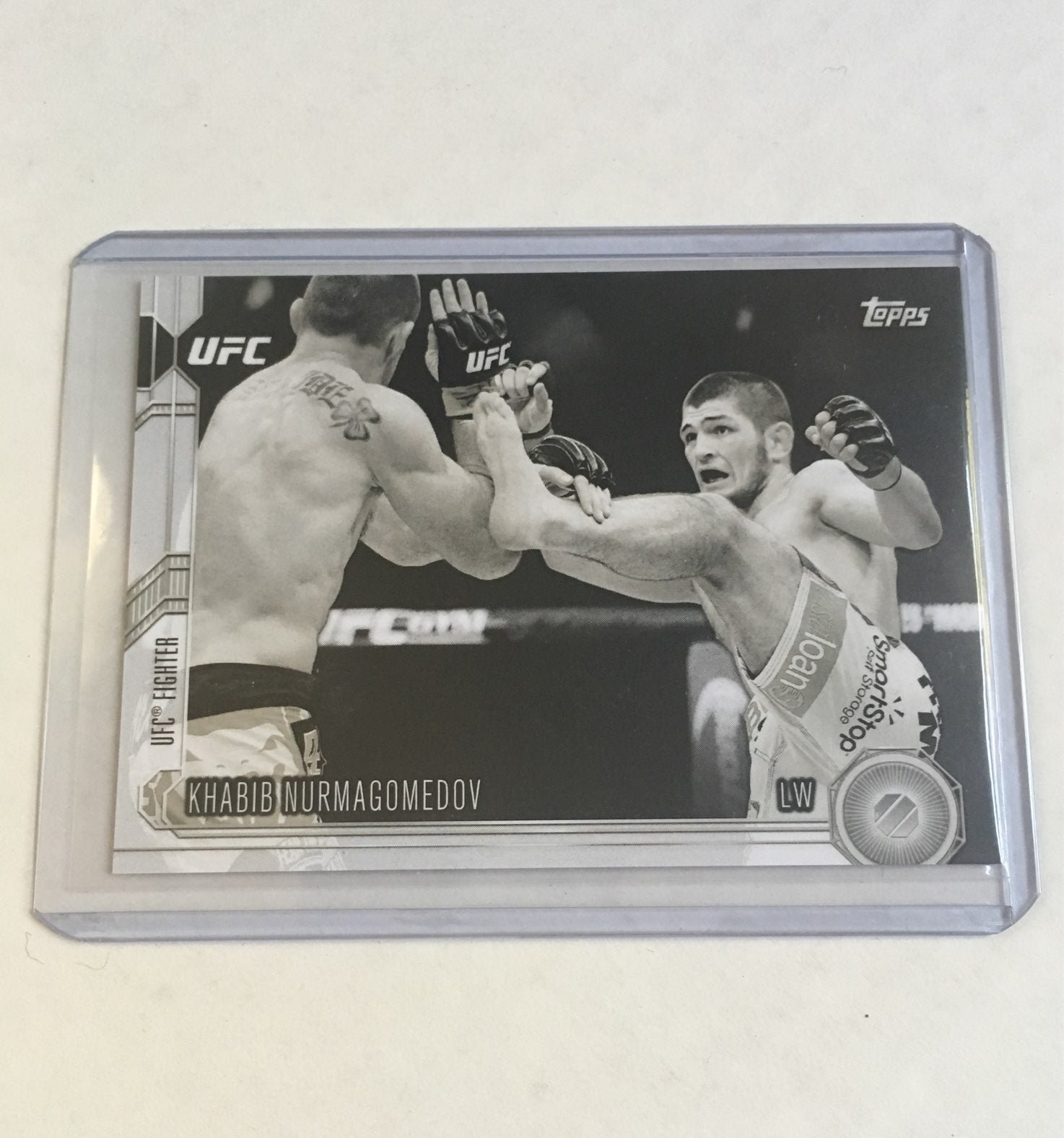 Khabib Nurmagomedov UFC White Black Parallel 2015 Chronicles Card /188