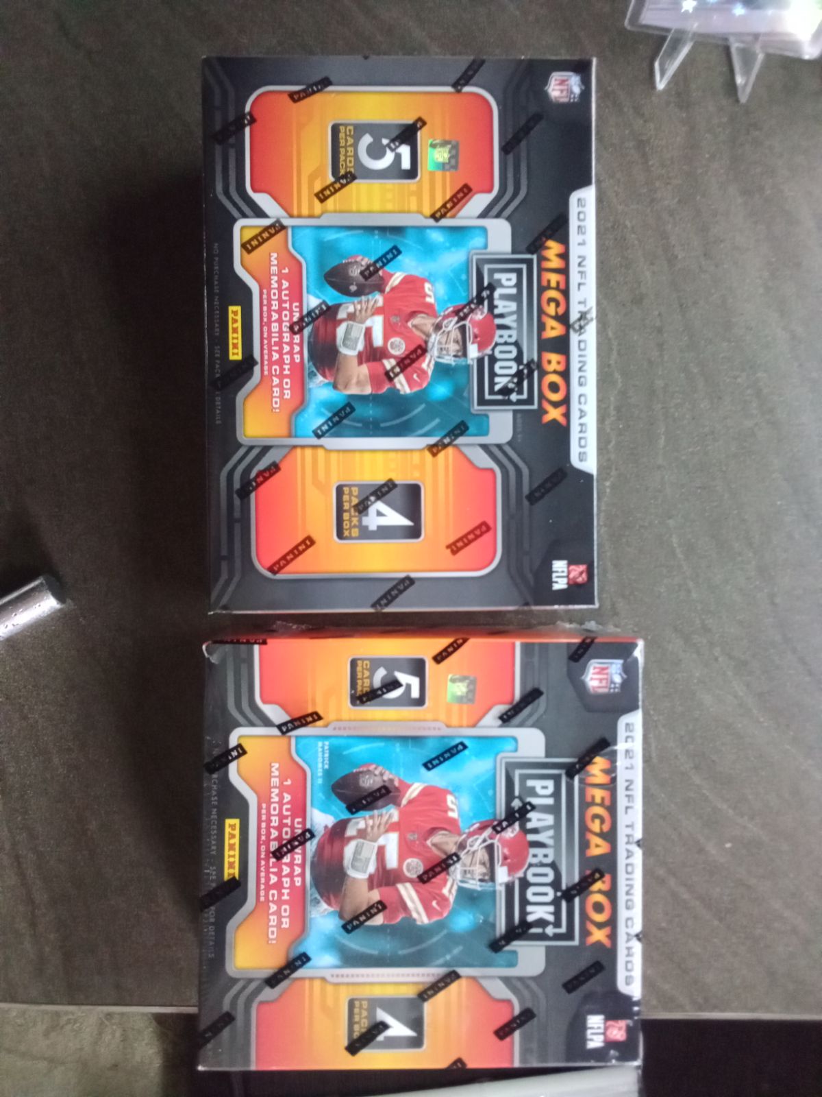 Panini playbook football 2021 Mega boxes lot of two two boxes one Walmart one ta