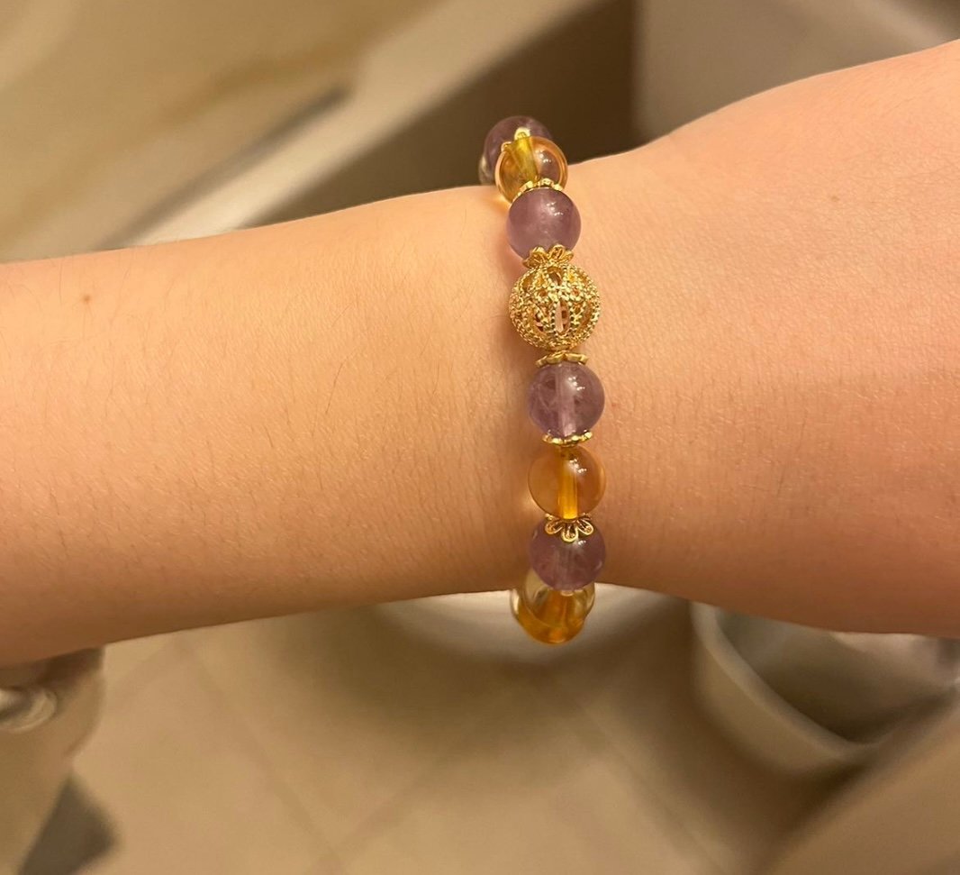 Five Elements (Wuxing) Bracelet/Earth & Fire