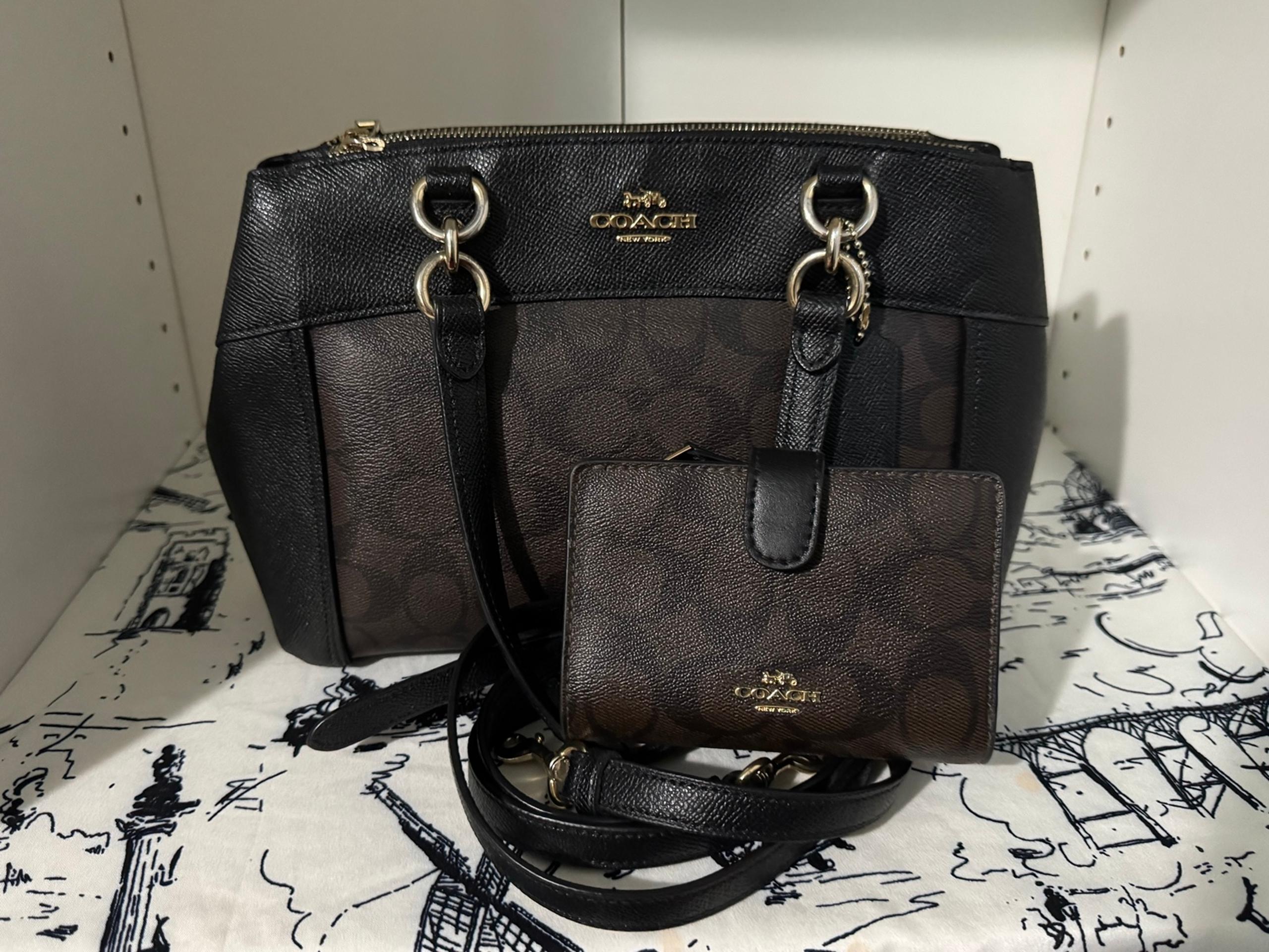 Black and Brown Women's Bag Set - Coach