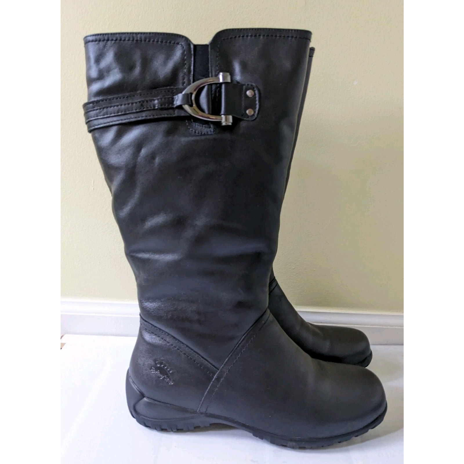 SPRING STEP ALBANY Boots BLACK New Size 39 8.5 8 1/2 Waterproof Rain Snow Frost