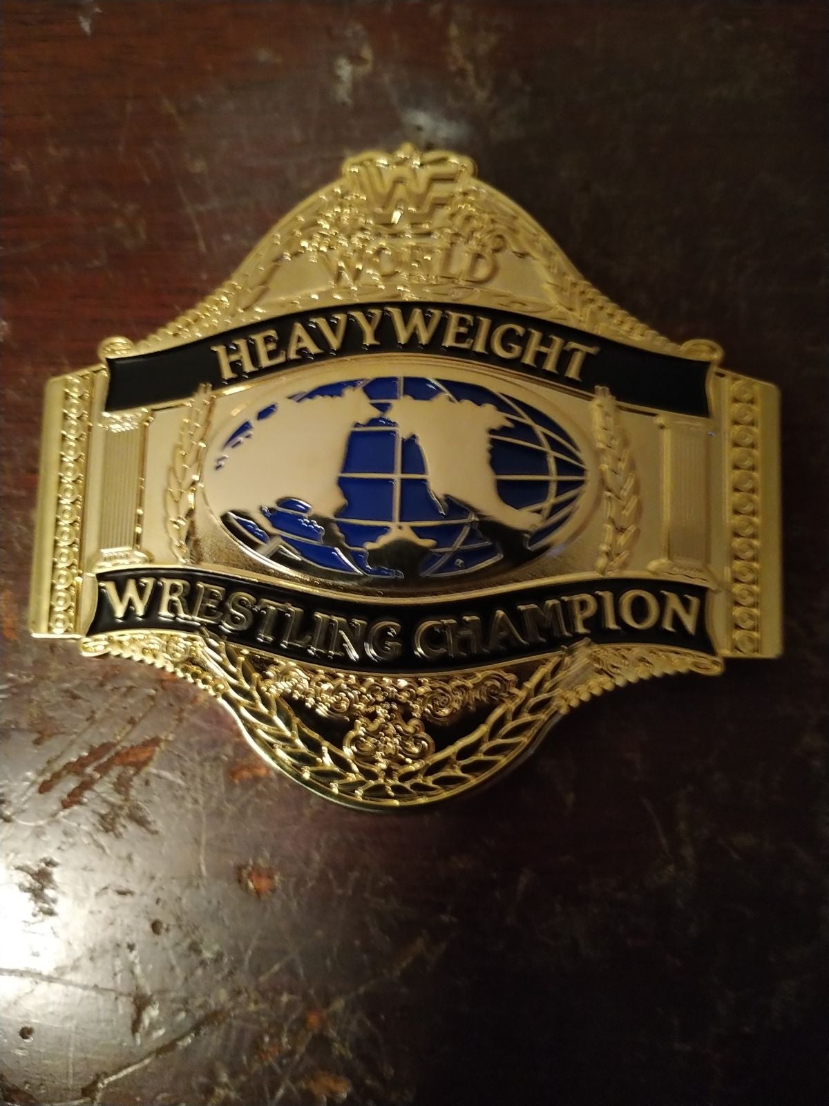Wrestling belt coins