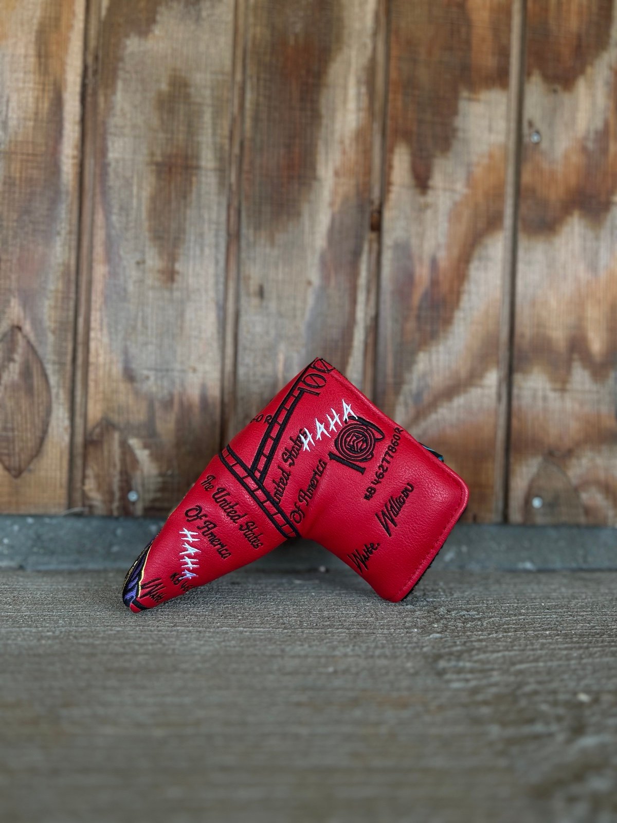 Halloween Haunted Ben Frank Golf Putter Headcover