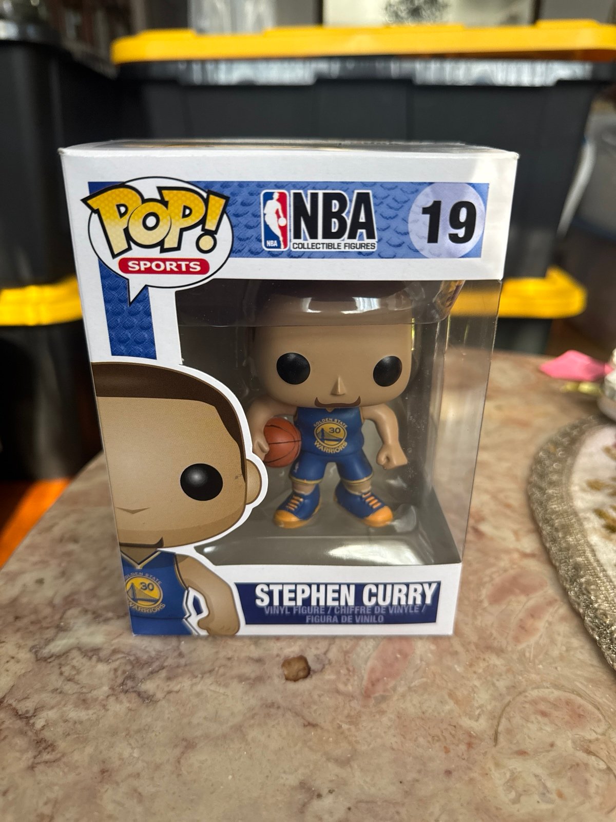 Stephen Curry Funko Pop 19 Blue Jersey