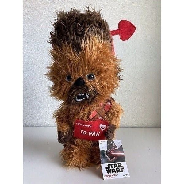 Disney Star Wars 21” Chewbacca In Cupid Costume Porch Greeter Valentine's Day