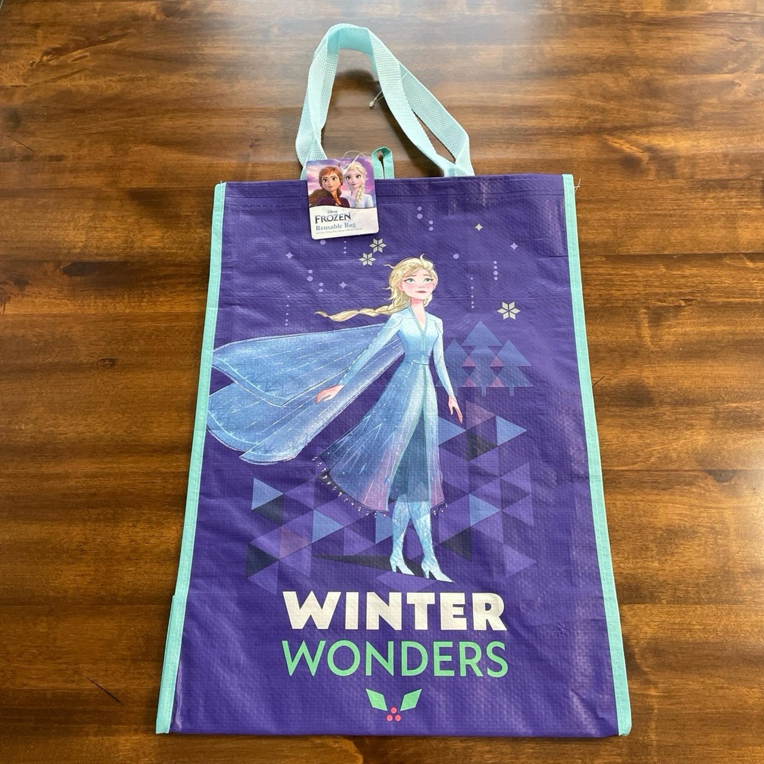 Disney Frozen Elsa Reusable Tote Bag Gift Bag - Winter Wonders