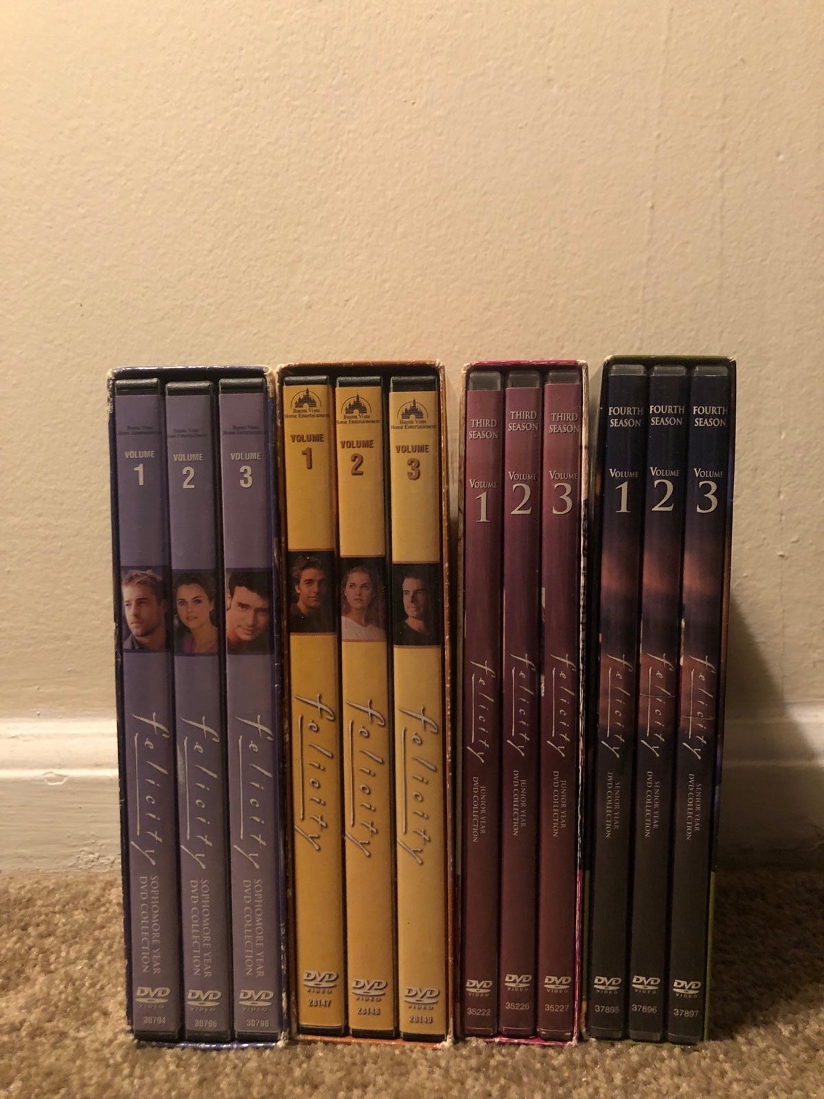 Felicity Seasons 1-4 Full DVD Set