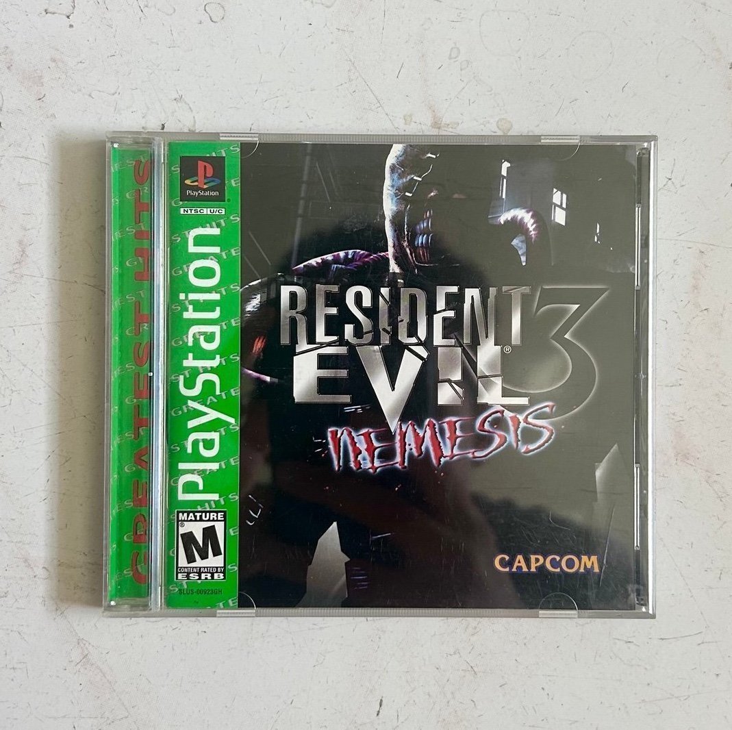 CIB Resident Evil 3 Nemesis (Greatest Hits) for PlayStation 1