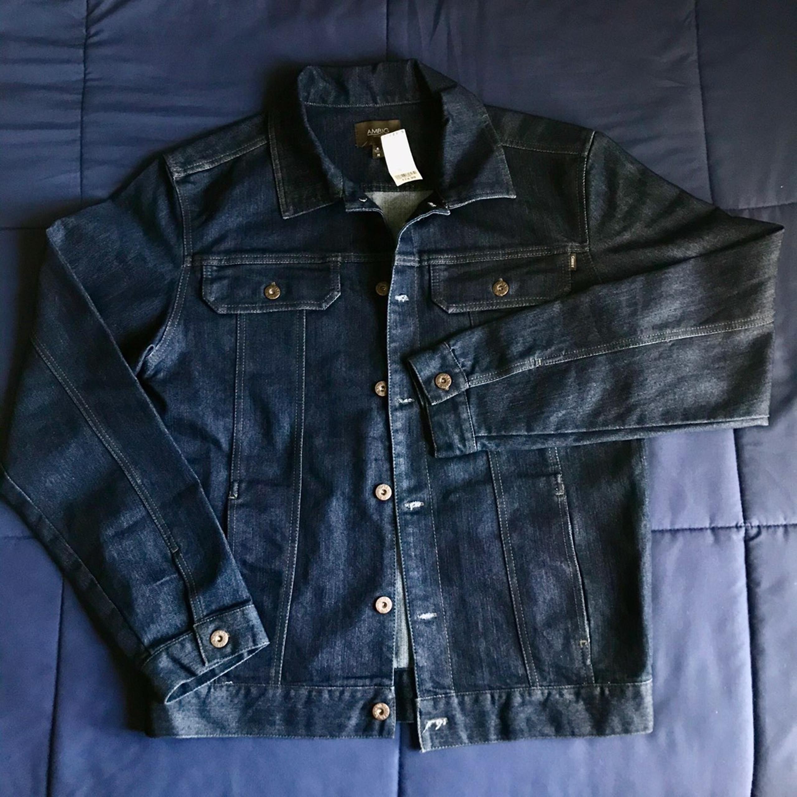 Brand new denim jacket by Ambiguous