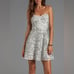Parker Molly Strapless Dress in Graphite Clone Sz M