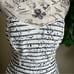 Parker Molly Strapless Dress in Graphite Clone Sz M