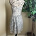 Parker Molly Strapless Dress in Graphite Clone Sz M