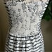Parker Molly Strapless Dress in Graphite Clone Sz M