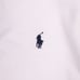 Men's POLO RALPH LAUREN White Pique Cotton Long Sleeve Polo Shirt Size XL