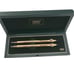 Vintage Cross Pen Pencil Set 10kt Gold Filled Chevron Logo 450105 New in Box